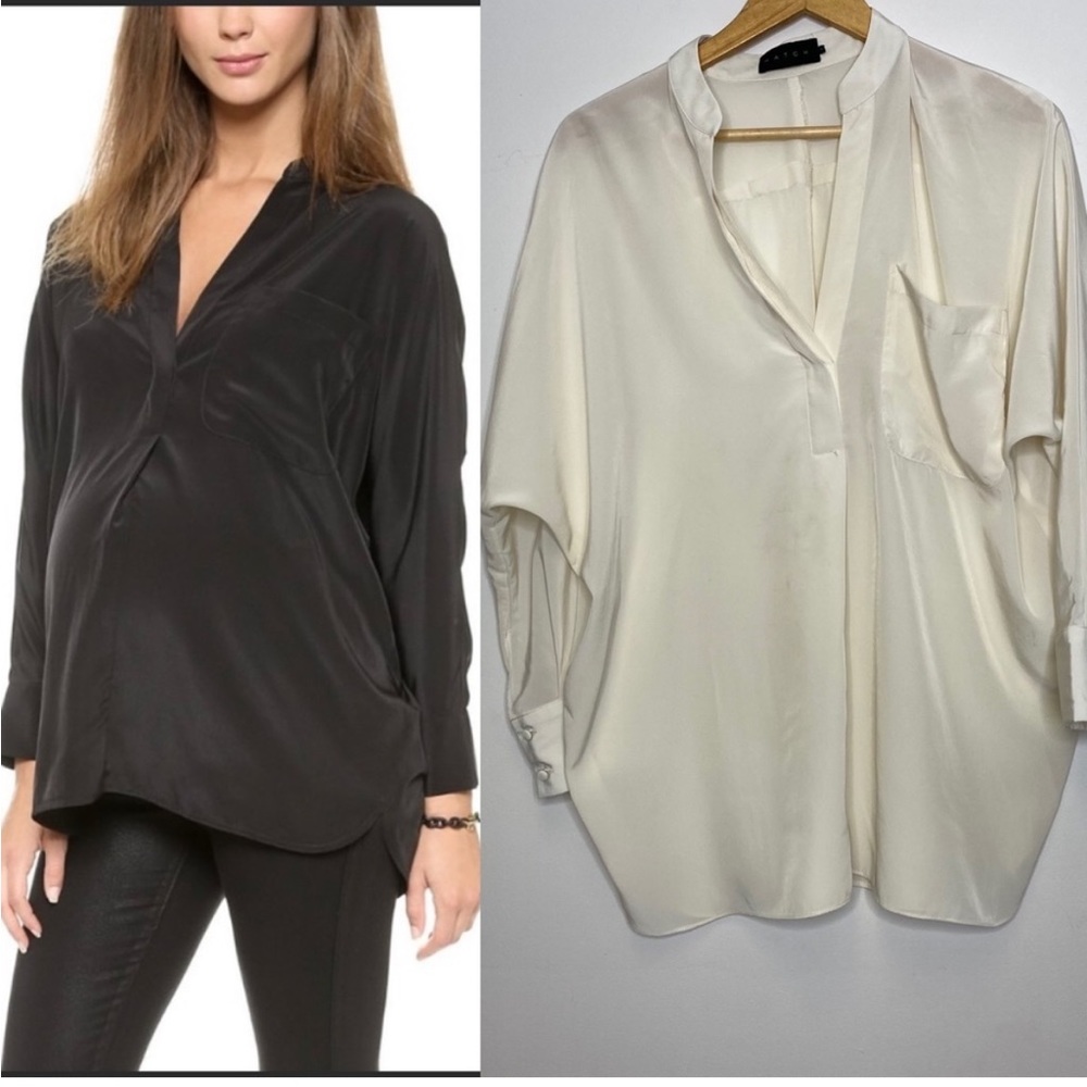 Hatch Collection Hudson Blouse Top Women Size
Small